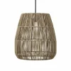 Shop PR Home Suspension Saigon, aspect rotin, gris, Ø 38 cm