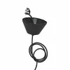 Outlet PR Home Suspension Saigon, aspect rotin, noir, Ø 28 cm