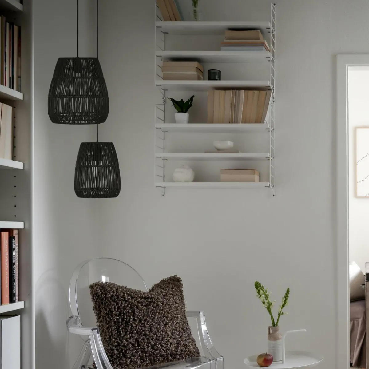 pr_home_suspension_saigon_aspect_rotin_noir___cm_1.webp Cheap PR Home Suspension Saigon, aspect rotin, noir, Ø 18 cm
