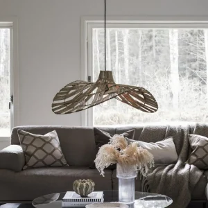 Flash Sale PR Home Wella suspension abat-jour rotin ondulé