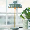 Clearance PR Home Wells lampe à poser en métal, verte/dorée