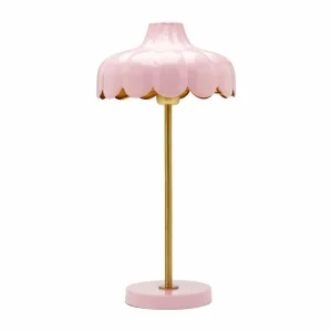 Cheap PR Home Wells lampe de table rose/dorée