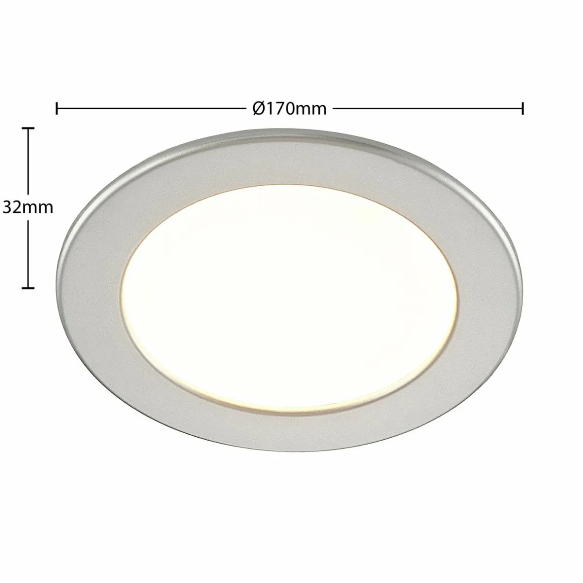 prios_lampe_encastrable_led_cadance_argent__cm__pices_intensit_2.webp Shop PRIOS lampe encastrable LED Cadance, argent, 17 cm, 3 pièces, intensité