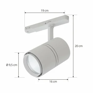 Cheap PRIOS Marny système de lampes sur rail triphasé blanc à 4 lampes