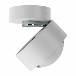 Outlet Top Light Puk Mini Move G9 spot, lentille transparente, blanc mat