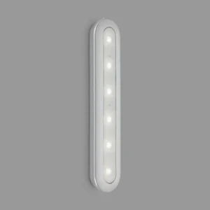 Fashion Briloner Push light LED Row, à piles, 6 500 K, 30 cm