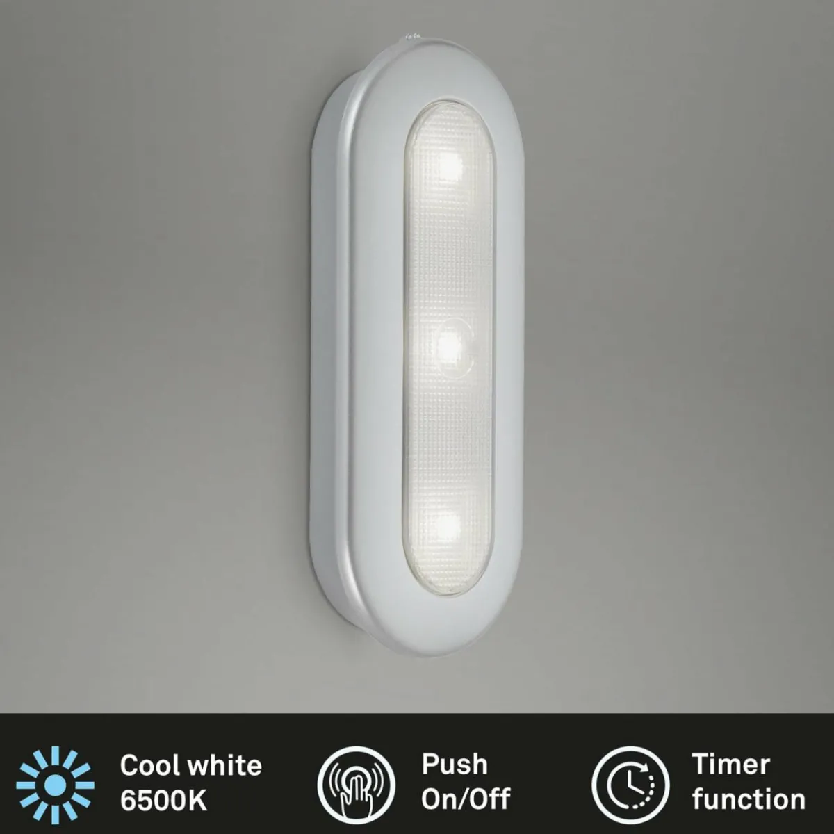 push_light_led_row__piles_k_cm_1.webp Store Briloner Push light LED Row, à piles, 6 500 K, 15 cm