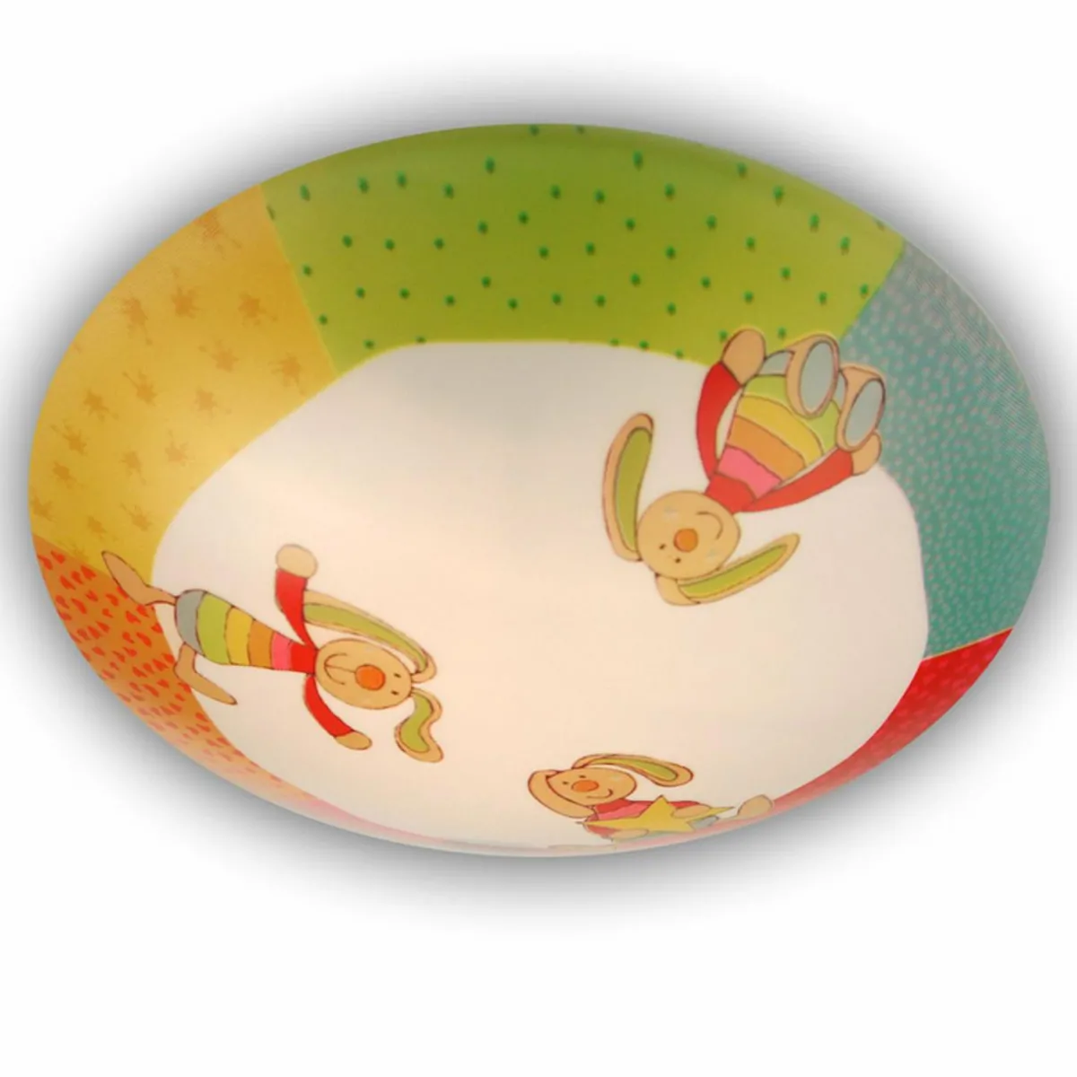 rainbow_rabbit__plafonnier_rond_pour_enfants_0.webp Online Niermann Standby Rainbow Rabbit - plafonnier rond pour enfants