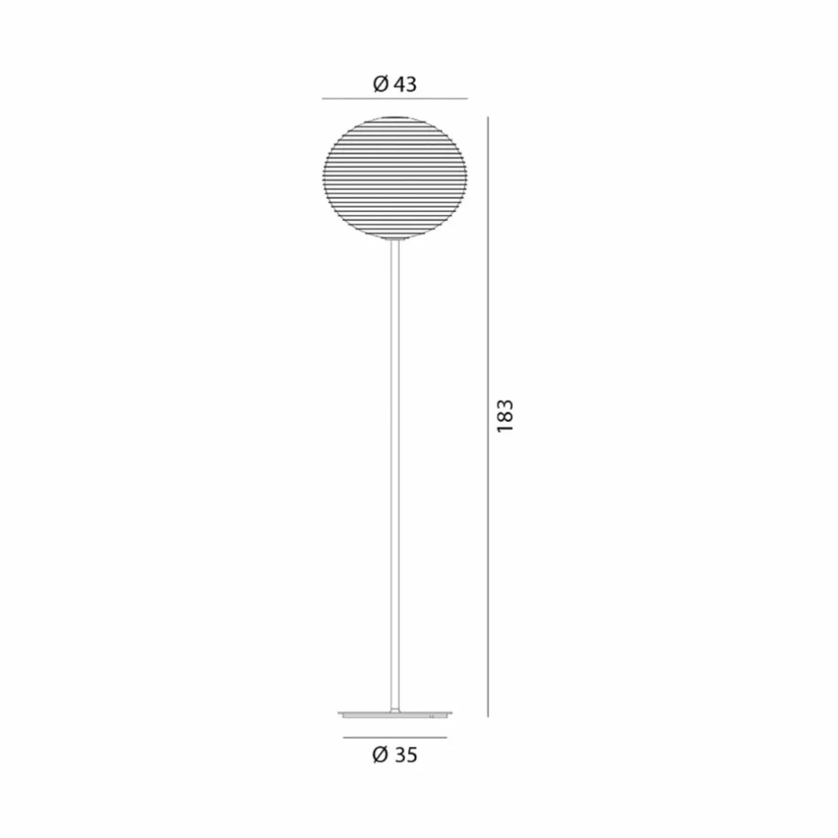 rotaliana_flow_glass_f_lampadaire___cm_2.webp Fashion Rotaliana Flow Glass F1 lampadaire Ø 43 cm