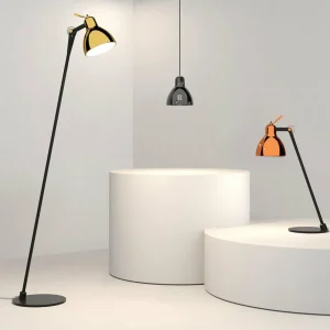 Online Rotaliana Luxy F0 Glam lampadaire noir/doré
