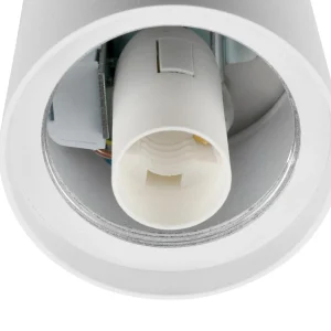 Outlet SLV Plafonnier pour salle de bain Varyt, blanc, aluminium, Ø 12 cm