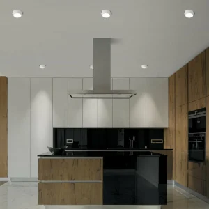 Store TECNICO by Sforzin Spot encastrable Lelanto, blanc, plâtre, Ø 10 cm, GU10