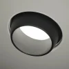 Clearance TECNICO by Sforzin Spot encastrable Lelanto, noir, plâtre, Ø 10 cm, GU10