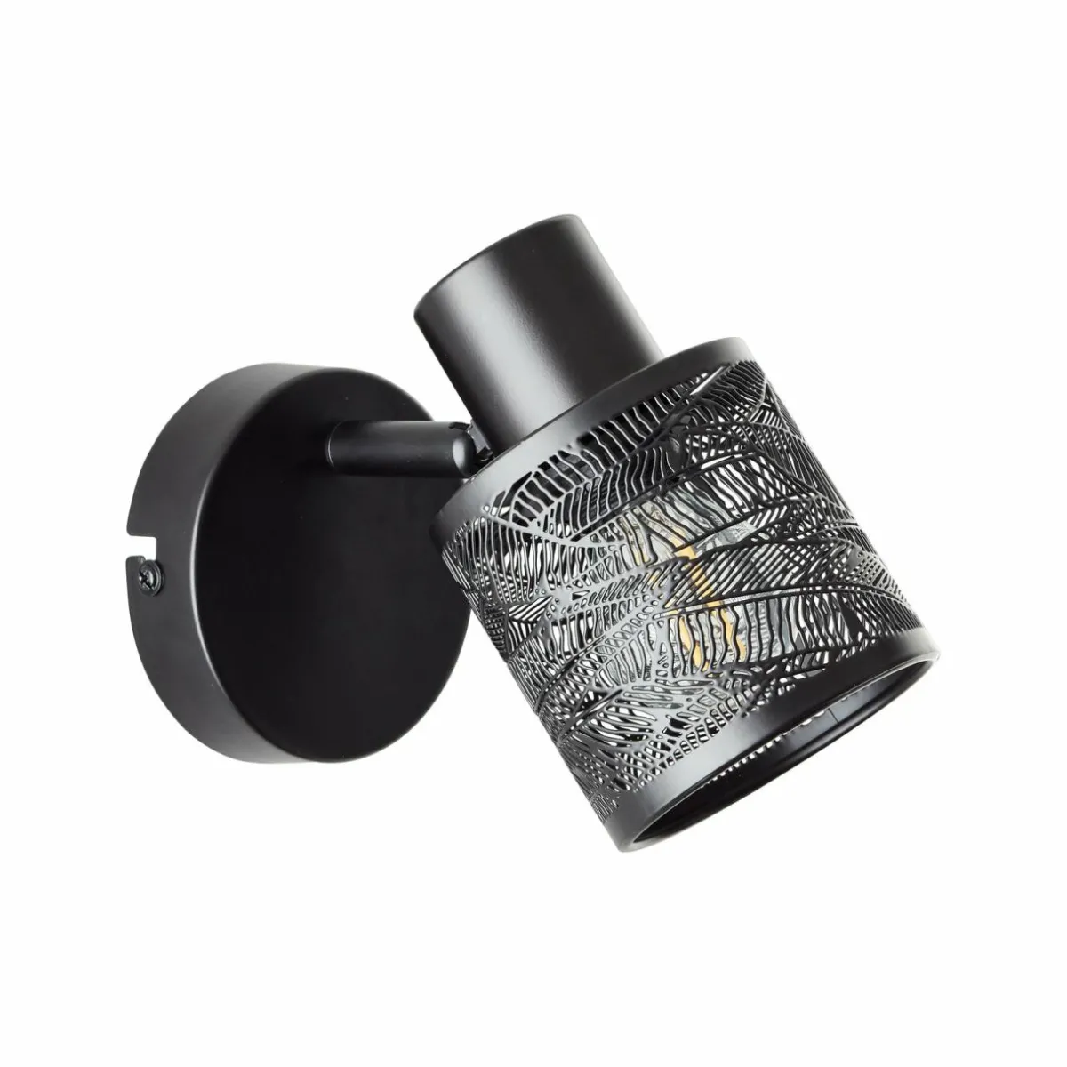 spot_mural_bano_largeur__cm_noir_mat_mtal_2.webp Store Brilliant Spot mural Bano, largeur 13,5 cm, noir mat, métal