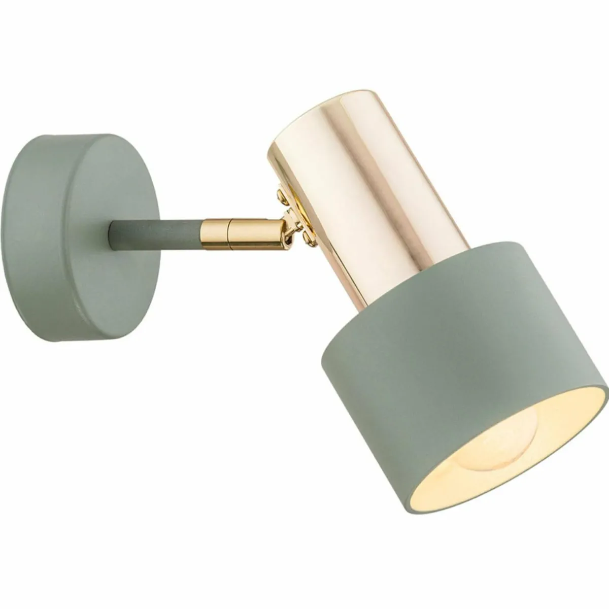 spot_mural_destin___lampe_vertlaiton_0.webp Discount Euluna Spot mural Destin, à 1 lampe, vert/laiton