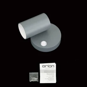 Cheap ORION Spot mural Penn, vert clair, Ø 10,5 cm, acier/aluminium