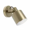 Clearance EGLO Spot mural Southery, à 1 lampe, crème-doré brossé
