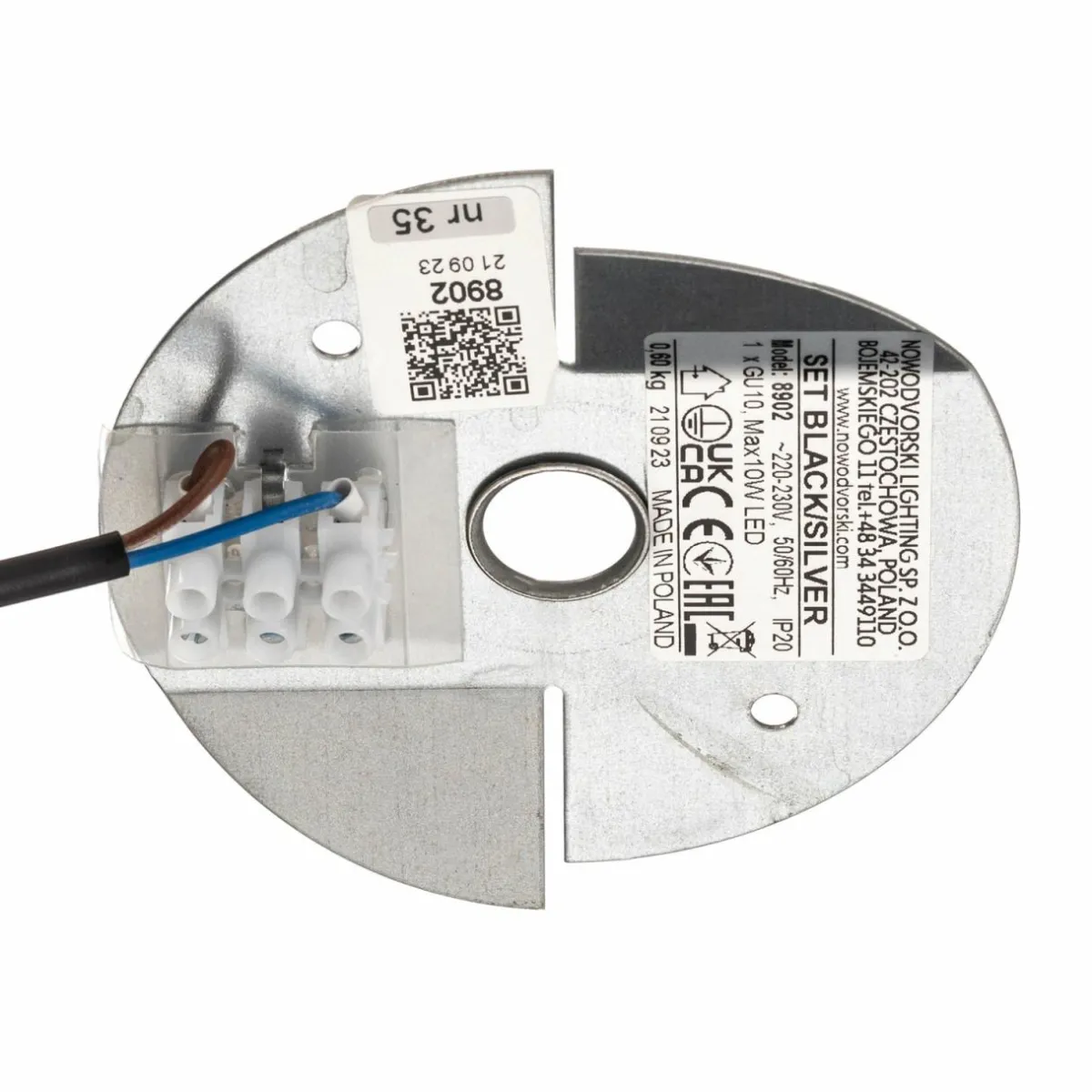 spot_plafond_set_rglable_noir_intrieur_argent_5.webp Discount Nowodvorski Lighting Spot plafond Set réglable, noir, intérieur argent