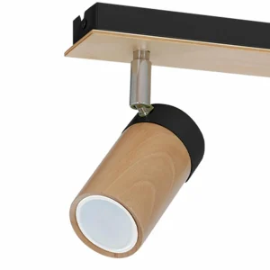 Online Eko-Light Spot pour plafond Baron, trois lampes, noir/doré
