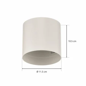 Clearance Nowodvorski Lighting Spot pour plafond Bit S de forme cylindrique, blanc