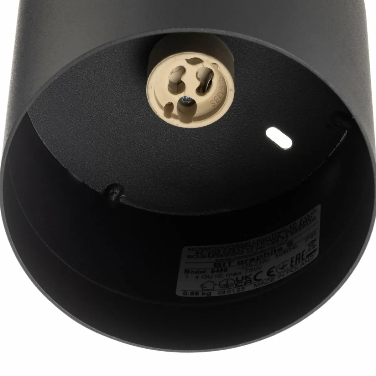 Cheap Nowodvorski Lighting Spot pour plafond Bit S en forme de cylindre, graphite