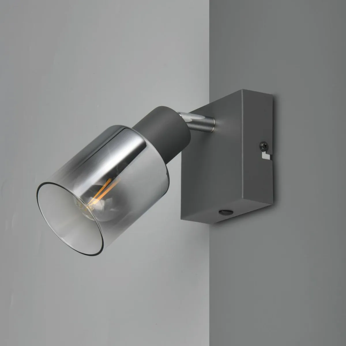 spot_pour_plafond_cadiz___lampe_e_anthracite_1.webp Online Reality Leuchten Spot pour plafond Cadiz, à 1 lampe, E14, anthracite