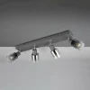 Best Sale Reality Leuchten Spot pour plafond Cadiz, 4 lampes, E14, anthracite