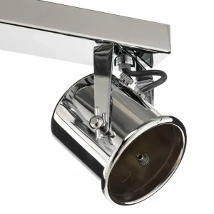 Sale Euluna Spot pour plafond Canico à 3 lampes, chromé