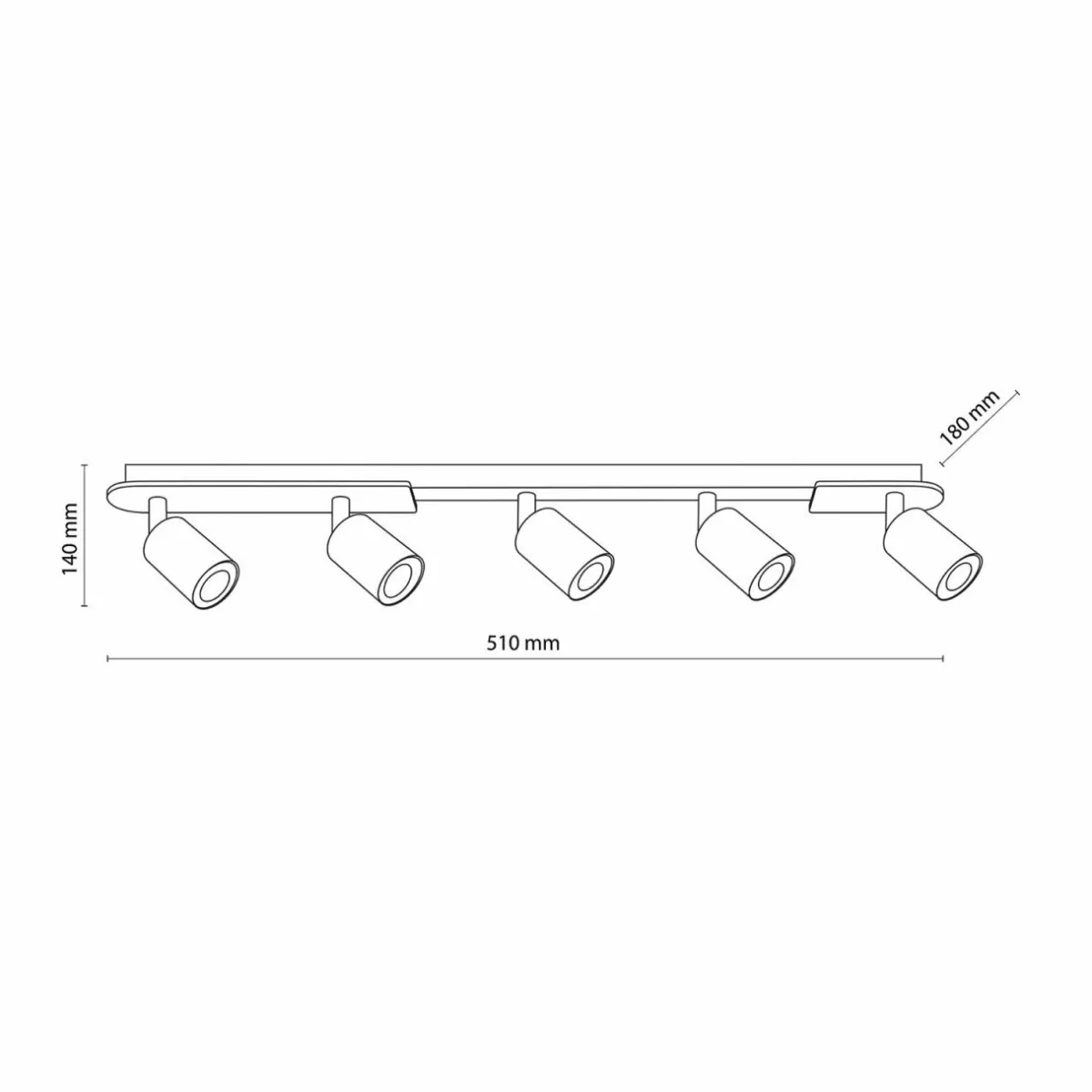 spot_pour_plafond_cover_wood___lampes_3.webp Hot TK Lighting Spot pour plafond Cover Wood, à 5 lampes