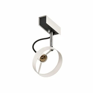 Sale Nowodvorski Lighting Spot pour plafond Cross, à une lampe, blanc