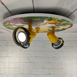 Discount Niermann Standby Spot pour plafond Dinos, à 3 lampes