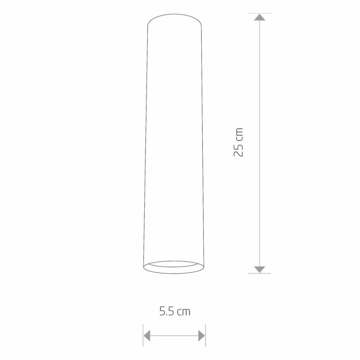 spot_pour_plafond_eye_hauteur__cm_laiton_0-1.webp Fashion Nowodvorski Lighting Spot pour plafond Eye, hauteur 25 cm, laiton