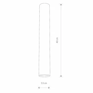Cheap Nowodvorski Lighting Spot pour plafond Eye, hauteur 40 cm, laiton