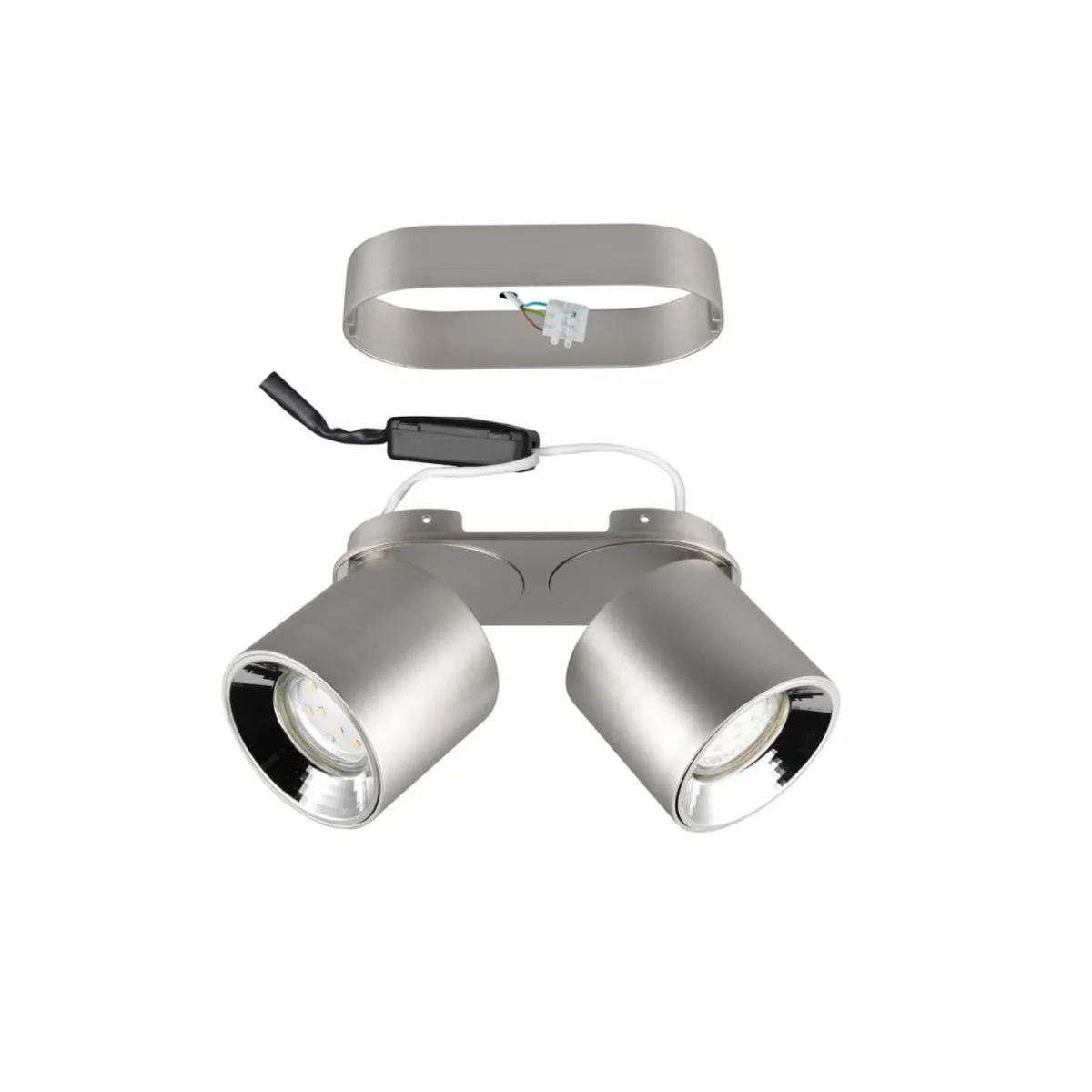 spot_pour_plafond_guayana_gu___lampes_nickel_0.webp Clearance Trio Lighting Spot pour plafond Guayana GU10 à 2 lampes nickel