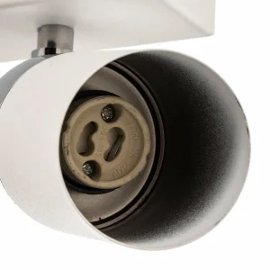 Best Sale Eko-Light Spot pour plafond Joker, blanc/argenté, à 6 lampes