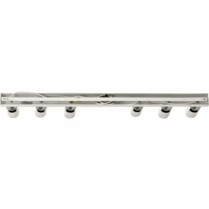 Best Sale Eko-Light Spot pour plafond Joker, blanc/argenté, à 6 lampes