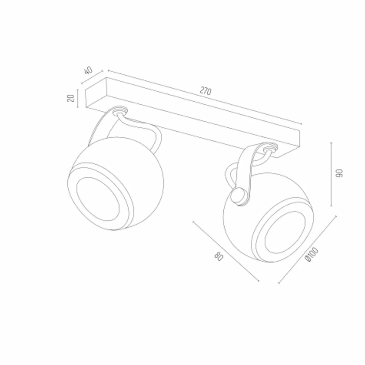 spot_pour_plafond_kos_plus___lampes_laitonblanc_1.webp Shop Argon Spot pour plafond Kos Plus, à 2 lampes, laiton/blanc