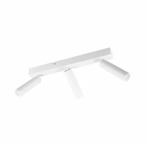 Shop Trio Lighting Spot pour plafond LED Ambala, à 3 lampes, blanc, métal, CCT, intensité