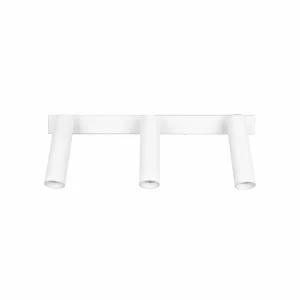 Shop Trio Lighting Spot pour plafond LED Ambala, à 3 lampes, blanc, métal, CCT, intensité