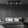 Discount Briloner Spot pour plafond Plek GU10 noir/argent à 4 lampes