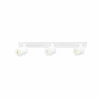 Store Freelight Spot pour plafond Razza, blanc, longueur 61 cm, 3 lampes, métal