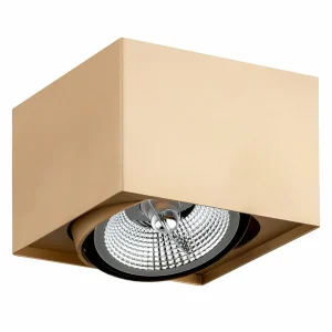 Discount Argon Spot pour plafond Riesta, doré, à 1 lampe