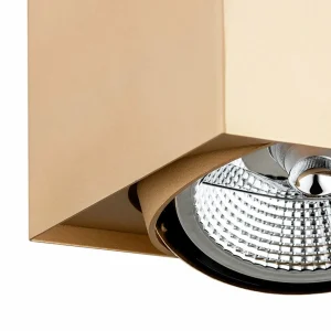 Cheap Argon Spot pour plafond Riesta, doré, à 2 lampes