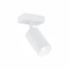 Discount Argon Spot pour plafond Sado blanc acier, ajustable 1 lampe angulaire