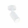Hot Argon Spot pour plafond Sado, blanc, acier, ajustable, 1 lampe ronde