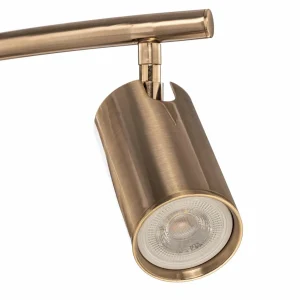 Best Lucea Spot pour plafond Spotte, laiton ancien, 3 lampes