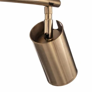 Best Lucea Spot pour plafond Spotte, laiton ancien, 3 lampes