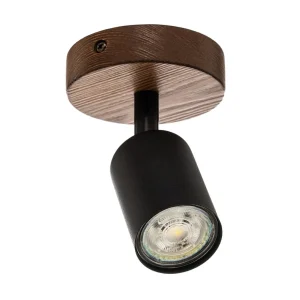 Fashion TK Lighting Spot pour plafond Subrin, noyer, à 1 lampe