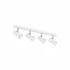 Best Argon Spot pour plafond Tag, blanc/chrome, acier, à 4 lampes
