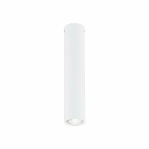 Hot EMIBIG LIGHTING Spot pour plafond Tecno 1M, acier, GU10, hauteur 30 cm, blanc